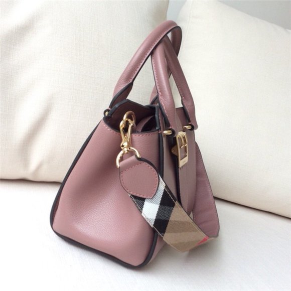 Burberry Handbags - Burberry 24cm the buckle leather shoulder bag